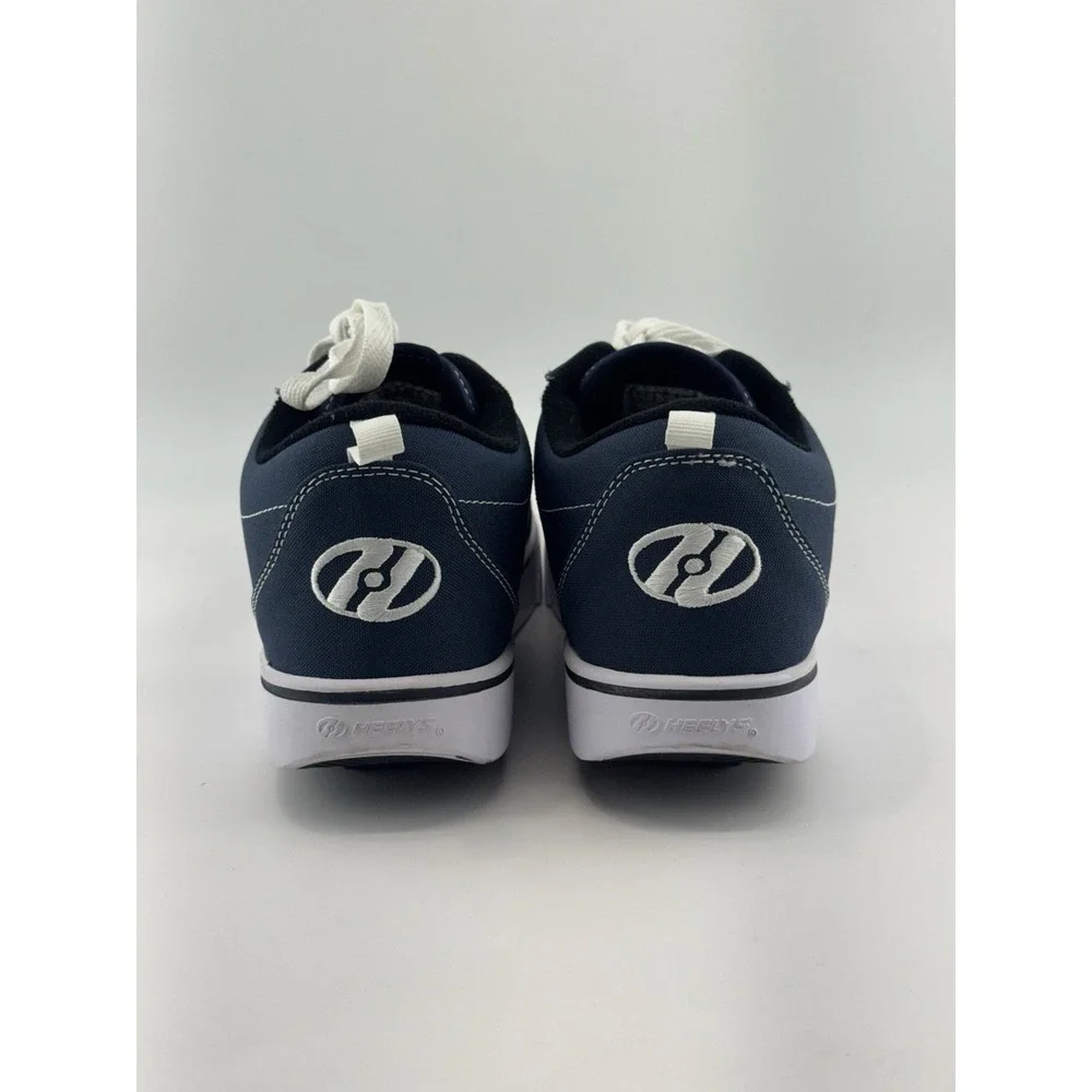 Heelys Pro 20 Men's Sz 8 Navy Blue Canvas Wheeled Skate Sneakers Shoes HE100758